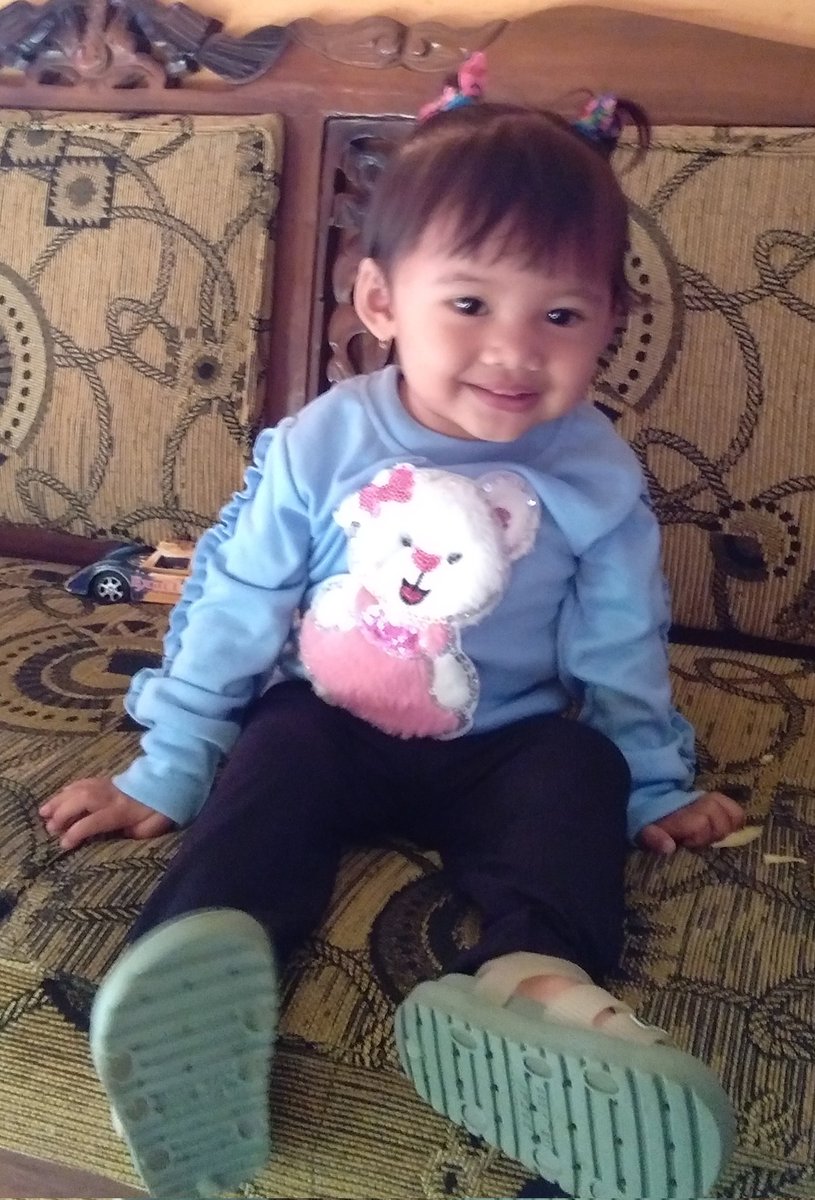 Selamat ulang tahun Nak... Sehat terus ya. Maafkan bapa buat keadaan sekarang ini. Bapa sayang Dede