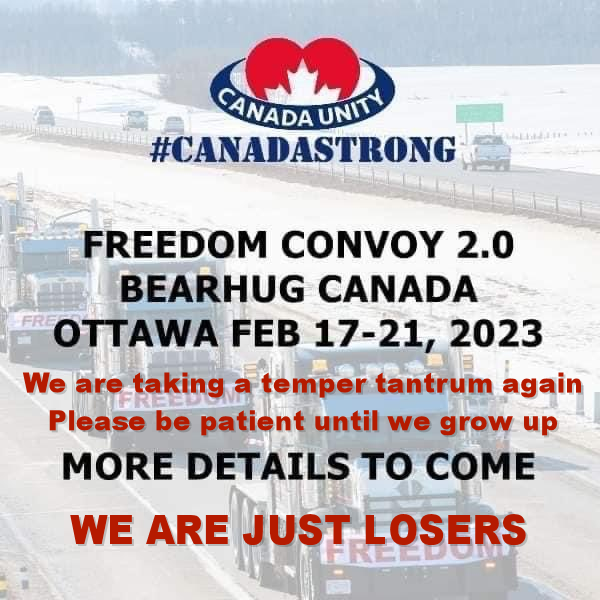 FairplayDesigns's tweet photo. #FreeDumbConvoy 2023 
My version https://t.co/eYYSyrkYLV