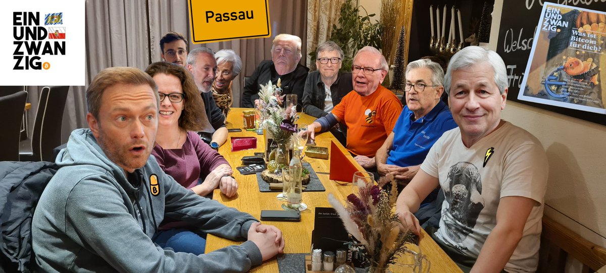 Bitcoin_Jo's tweet photo. #einundzwanzig Meetup in Passau/#Schärding

Am 17.12.2022 treffen wir uns auf dem Christkindlmarkt #Passau.

...bin gespannt, wer da alles kommt.

https://t.co/7rBPwNMRbD https://t.co/GWzs8fz5QO