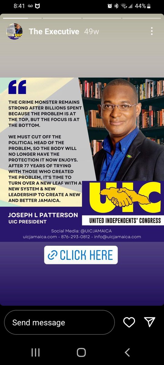 Securityonone's tweet photo. @heathercrandon @julietcuthbert Both parties have their criminal entities, we need a complete 360. I would vote for a completely different party before voting for either one. Jamaica needs a new system of governance or nothing will change for the better for the ordinary people https://t.co/3Udwnfv2ao