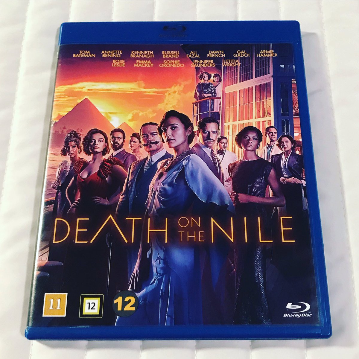 Watching 'Death On The Nile' (2022). Directed by Kenneth Branagh. I'm a huge fan of the 1978 movie so I had to see this version too. 🎥🎞

#DeathOnTheNile #DeathOnTheNile2022 #KennethBranagh #TomBateman #AnnetteBening #GalGadot #AliFazal #DawnFrench #JenniferSaunders #bluray
