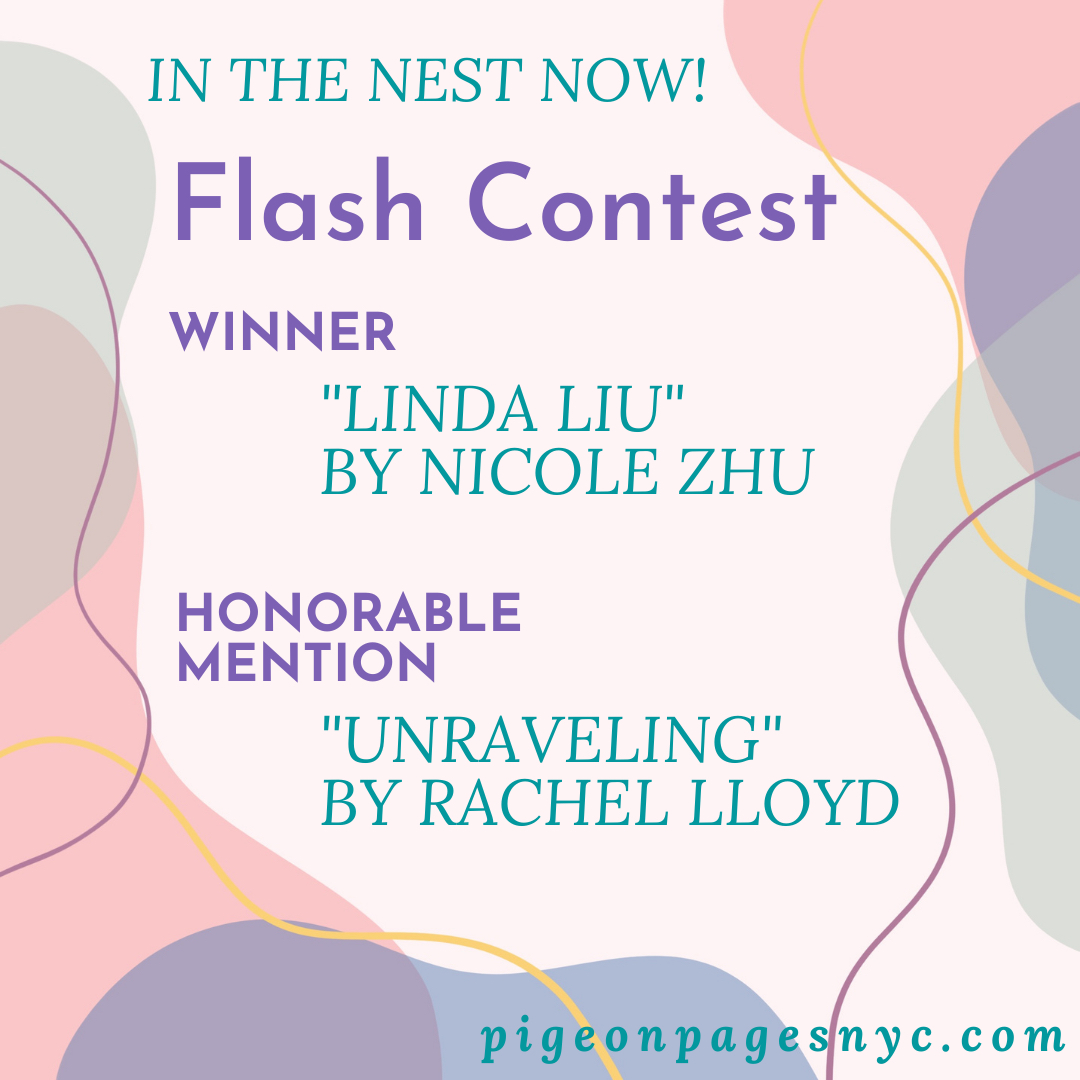 ICYMI, now is a great time to catch up on Contest-winning flash by <a href="/nicolelzhu/">Nicole Zhu</a> and <a href="/73RachelLloyd/">Rachel Lloyd</a>, chosen by our judge @isabelkaplan, in the nest now! 

buff.ly/3AQPymR