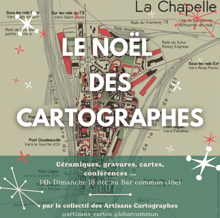Artisans_Cartos's tweet photo. 🔊 Appel à candidature 👀

Nous organisons un marché de Noël des cartographes le 18 décembre 🎅🏻 (à Paris)

Si vous souhaitez vous joindre à nous pour une vente ➡️ MP

Merci de diffuser l’information 🤗 https://t.co/3nKdP7bTQj