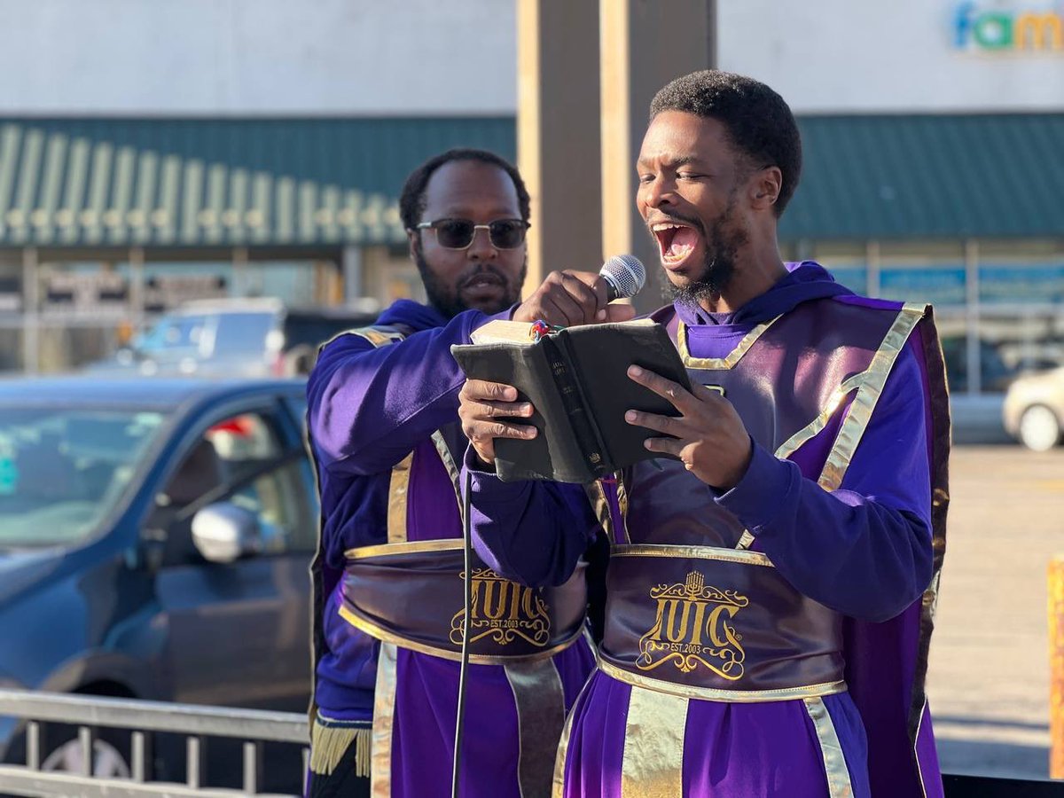 Iuic_wisconsin's tweet photo. Isaiah 58:1 Cry aloud 🗣, spare not, lift up thy voice like a trumpet 🎺 , and shew my people their transgression, and the house of Jacob their sins. 

#IUICWISCONSIN #Cryaloud #sparenot #Milwaukee #IUICMilwaukee https://t.co/IIzfLxS5gh