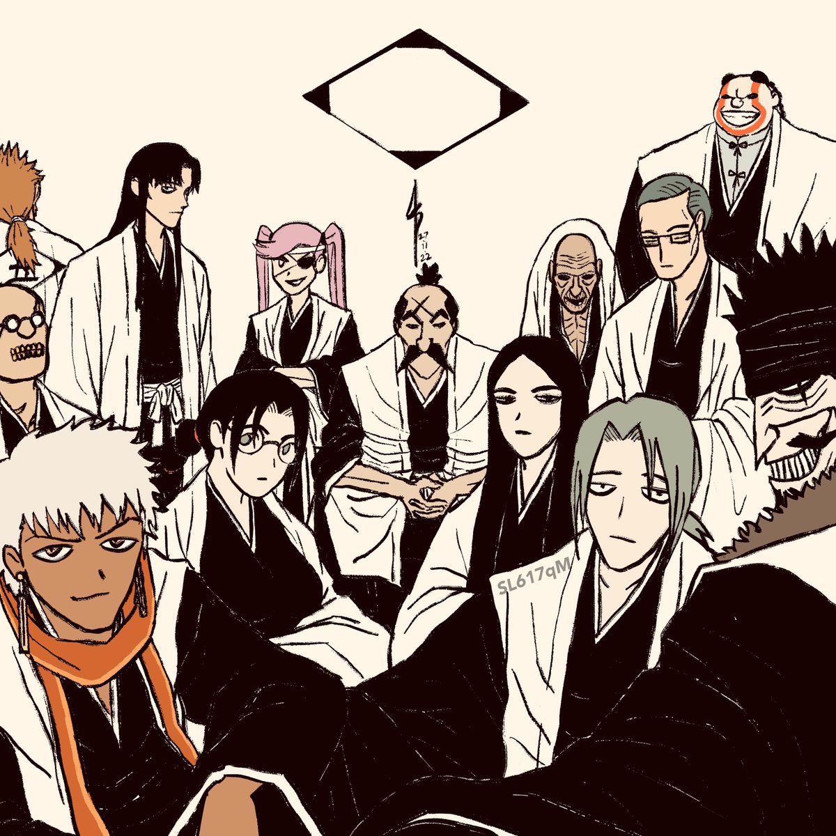 SL617qM's tweet photo. Original Gotei 13 - Bleach.
Watch More >> https://t.co/gzob9RqYCg
#VisualArt #FanArt #DigitalArt #gotei13 #originalgotei13 #soulsociety #bankai #titekubo #bleach #ShonenJump #art #illustration #drawing #comic #manga #cartoon #anime #tvseries #ink #procreate https://t.co/N4o8hGi4eZ