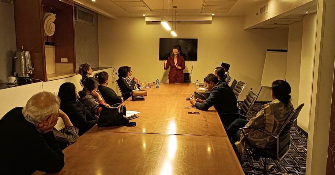 SoooMD's tweet photo. @EinatWilf It was a pleasure to listen to you @sharakango @anilaali delegation. Yes #AntiZionism creates hostilities at all ends. Muslim world must know-
Judaism exists far beyond religion. It’s a culture,nation,people,
ethnicity. Not set of religious beliefs only. #JewishExperience https://t.co/AtWMVXol7d