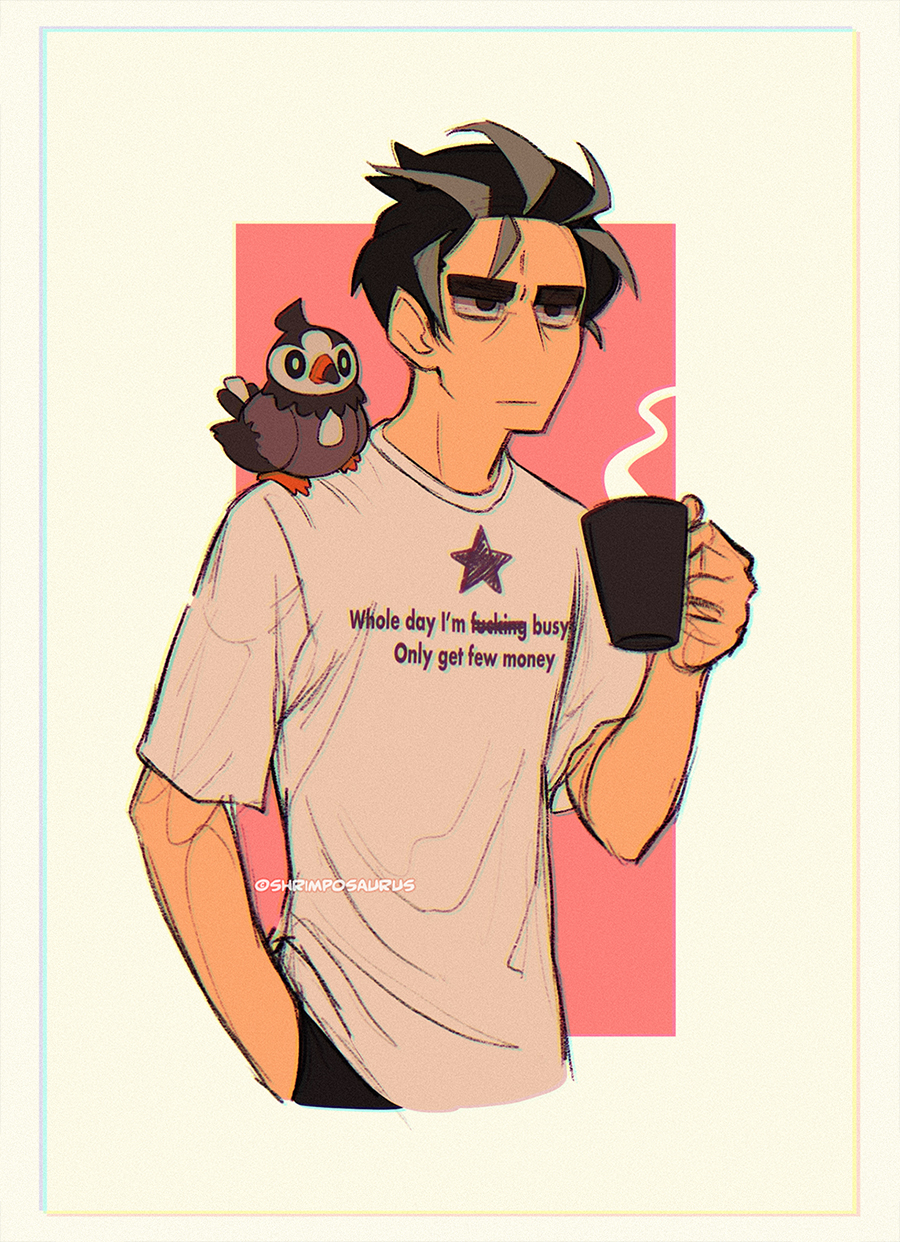 shrimposaurus🦖 on X: Larry Pokemon. t.coGjPsrDU58b  X