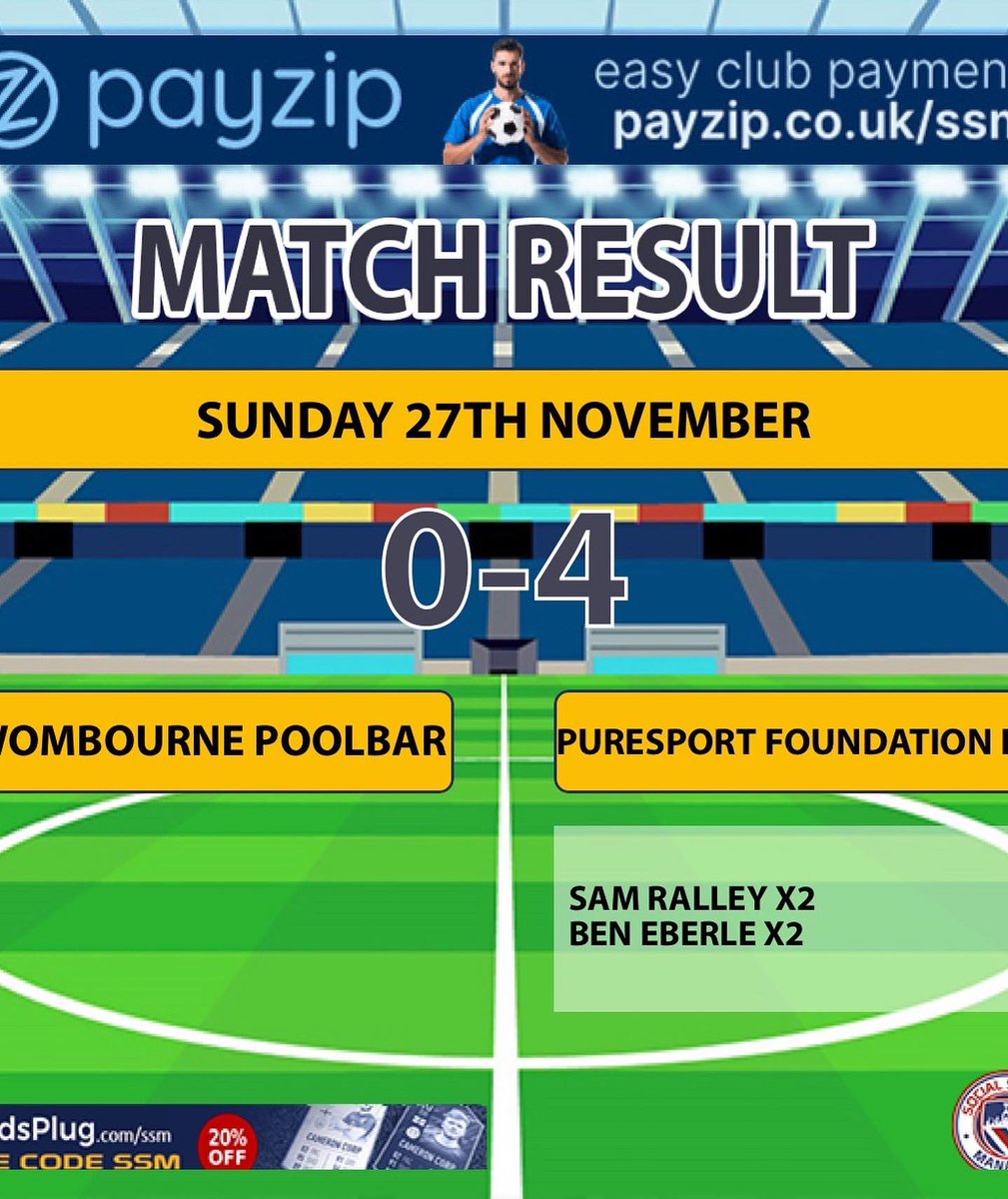 PuresportFC's tweet photo. Wombourne Poolbar 0-4 Puresport Foundation FC.

A dominant display throughout from the Puresport boys in difficult conditions. With it being 0-0 still with 30 minutes, the boys turned it on and scored 4 very good goals in quick succession.. https://t.co/Zbz53vbFee