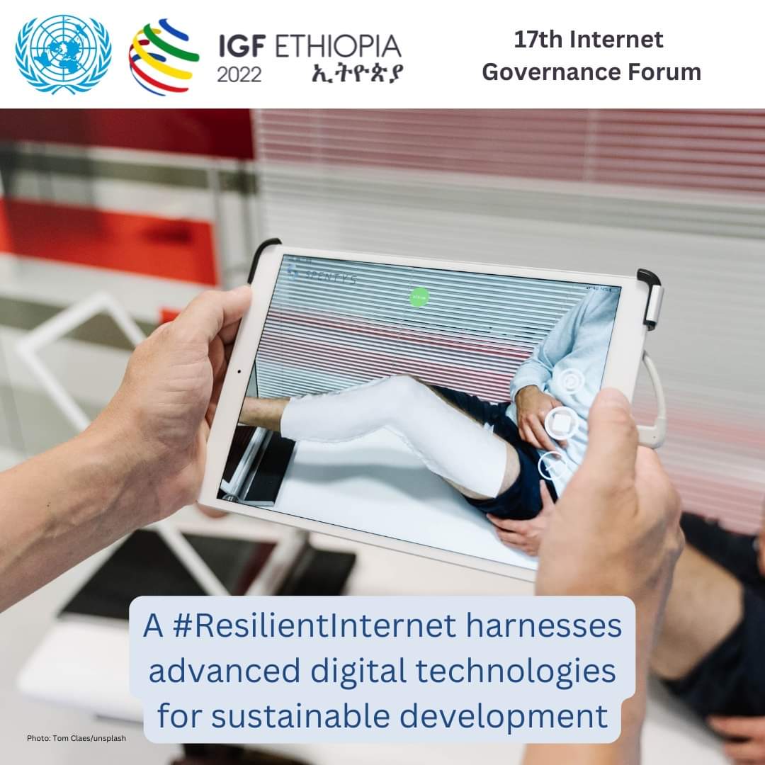 DavidAfrotopia's tweet photo. The Afrotopian team supporting #IGF2022 event being held from 28 November - 02 December 2022 at UNECA UNCC AA in Addis.
Join the #IGF2022 from 28 November to 2 December and help build a #ResilientInternet for all.
Register here 👉 https://t.co/5pOd0mUzQF https://t.co/EBtK2VHPoa
