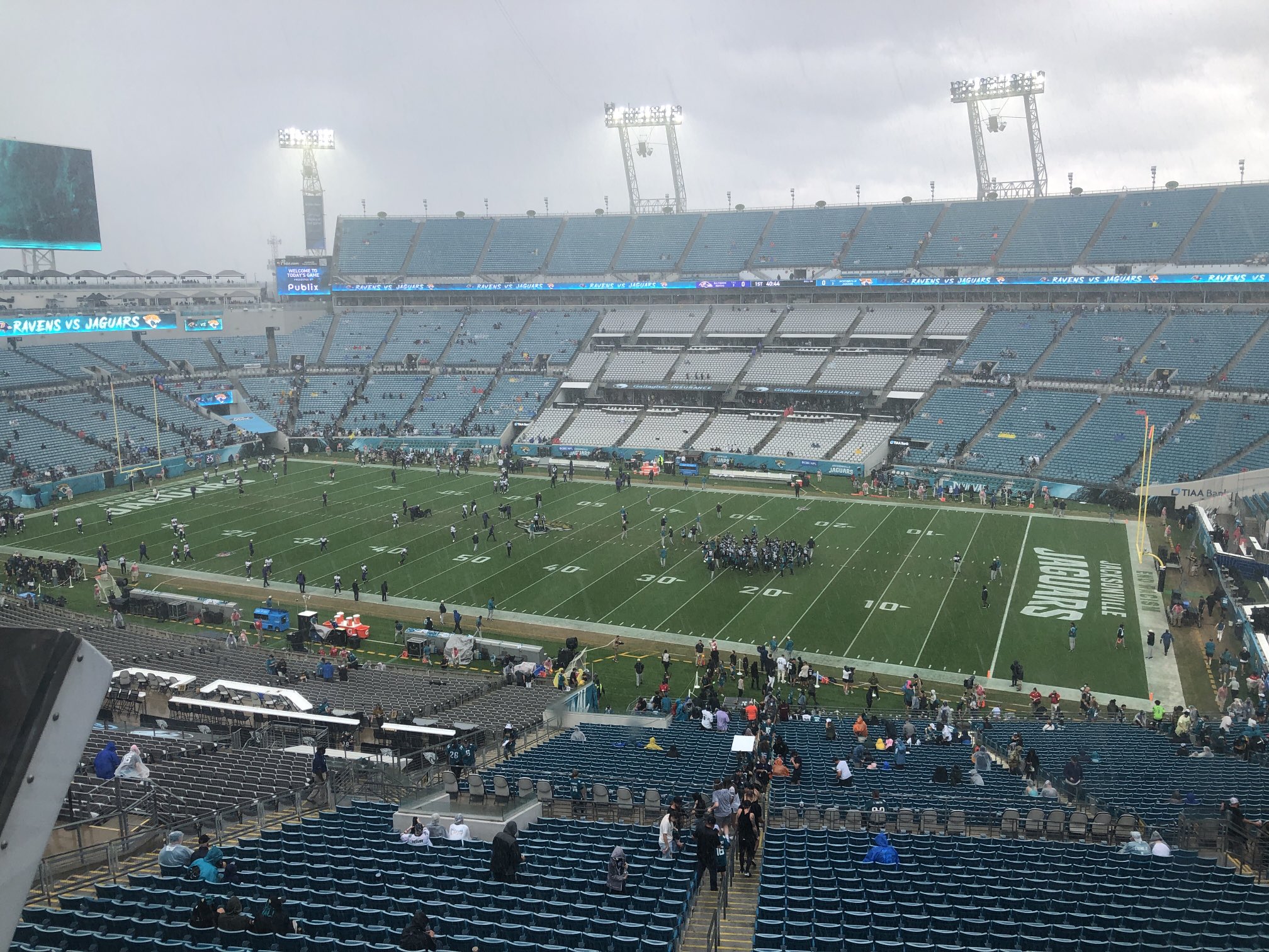 jacksonville jaguars stadium empty