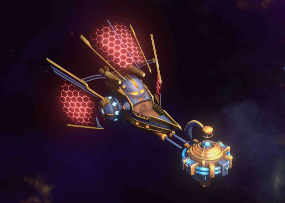 SolarSailsGame's tweet photo. we have a new enemy ship called Aegis, which belongs to the Dominion faction!

Aegis is a support class ship, equipped with a force generator at the front. Once deployed, it activates a protection dome that repairs friendly ships and slows enemy ships within its radius.
#games https://t.co/MmqqRpAjdQ