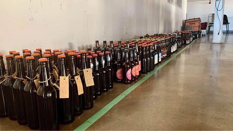 GTABrews's tweet photo. Big thanks to @brunswickbier for hosting our 9th annual homebrew advent calendar exchange! We’re pleased to announce we’ve raised $320 for @camhfoundation, and you can still donate through our website until Dec. 14th. Let the fun begin on Thursday! 🎄 https://t.co/YET9WFlZcJ