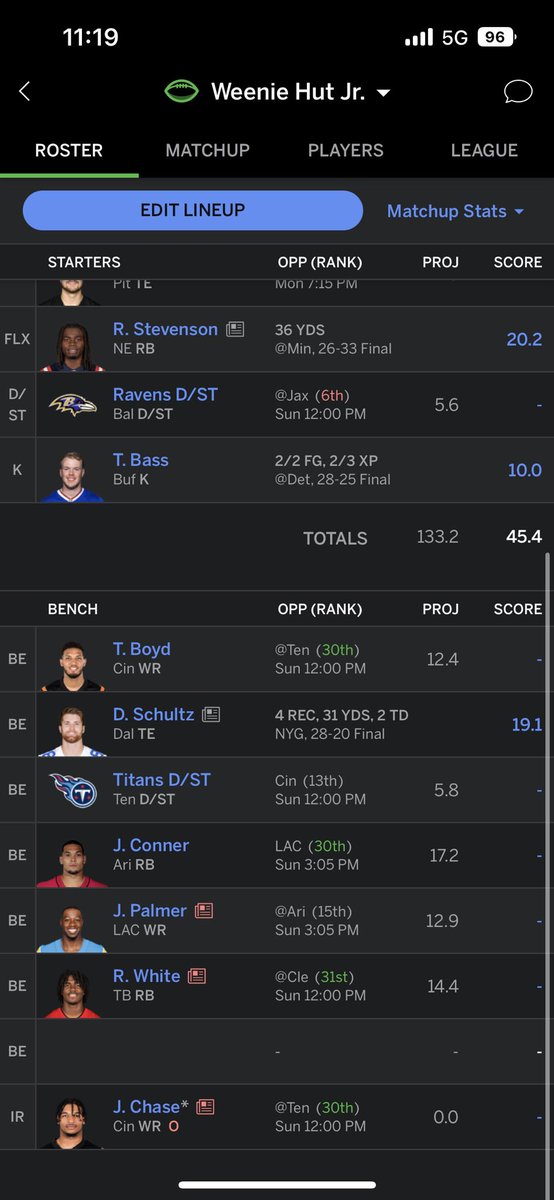 daigle_07's tweet photo. @NFLFantasy suggestions? https://t.co/NKHd6UFtzM