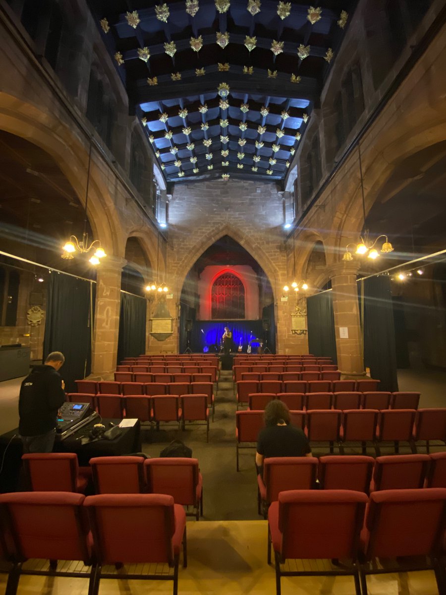 Woweee <a href="/CreativeMarys/">StMarysCreativeSpace</a> is beautiful. <a href="/RC_Promotions/">Roman Candle</a> says there’s only 9 tix on the door tonight so don’t be shyyy. Doors at 7.30. I’m on at 8! Xxx