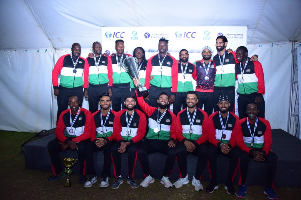 pacificstar360's tweet photo. Congrats Team Kenya @KenyaCricketoff for the win in the ICC World Cup Africa Qualifiers Group A. Keep going 💪

#ICCAfricaQualifiers #WorldCupAfricaQualifiers #GroupA #CricketKenya #TeamKenya https://t.co/VAK0Uw0i7s