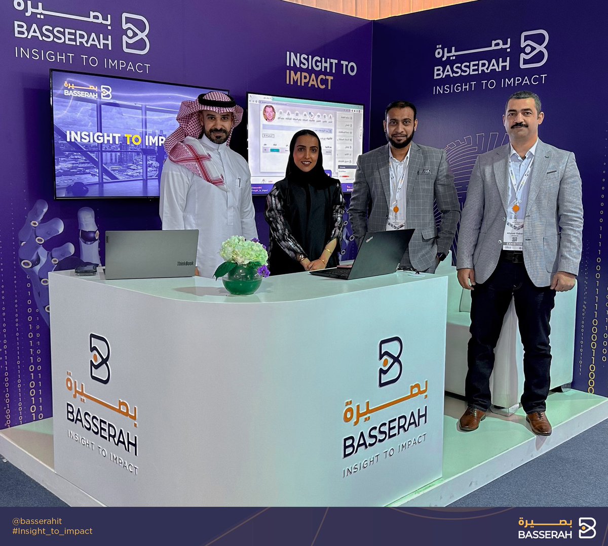 BasserahIT's tweet photo. فريق بصيرة بانتظاركم في مؤتمر 
#Maintcon2022
نرحب باستقبالكم للتعرف على أحدث التقنيات والحلول في عدة مجالات 
#الذكاء_الاصطناعي #البيانات #اتمتة_الاعمال https://t.co/GBbiL1c2b4