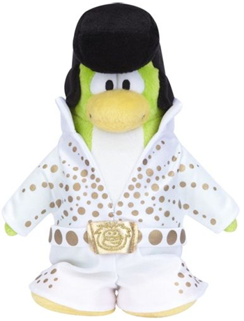 PuffleCollector's tweet photo. If you don't know,Elvis has been a plush which never released publicly due to licensing issues.

Or that's what we thought!🕺

As of today,3 specimens have acquired by ME and someone who wants to stay anonymous from my discord. The third one is in @lanemerrifield's collection
1/8 https://t.co/tigRaxYpao
