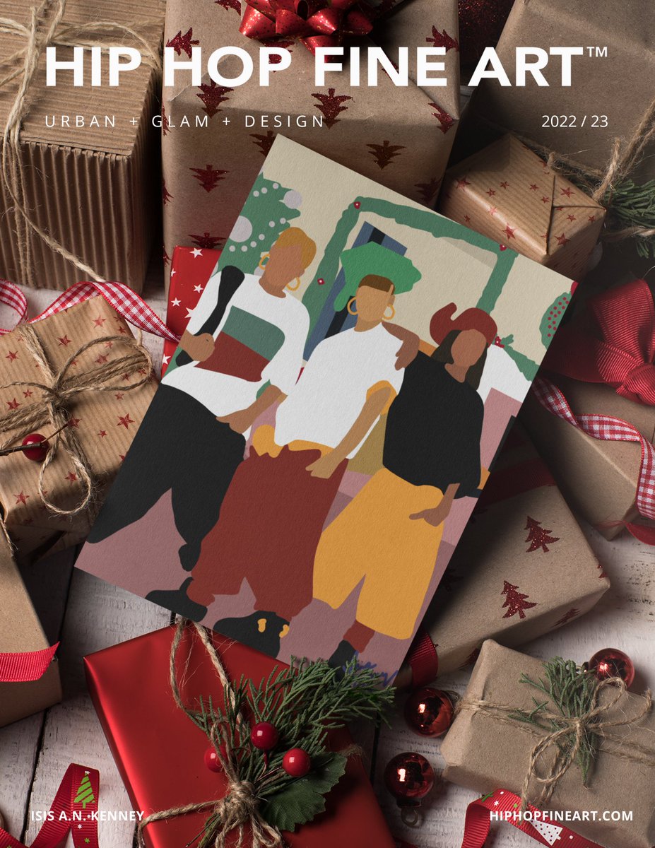 HIPHOPFINEART's tweet photo. Cop Your Hip Hop Holiday Cards and 🎅🏿🎄
Dope Gifts, For Your Fam and Your Squad. 

Shop Hip Hop Fine Art™ Now on @etsy! 
https://t.co/67tmduqgnG

#hiphopfineart #isiskenney #hiphopholidaycards #hiphopart #hiphopdecor #hiphopcards #etsystore https://t.co/2VTqRJf3Ep