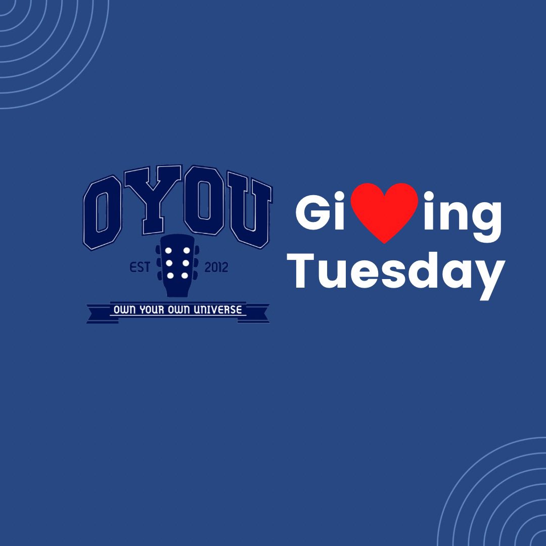 oyoucenter's tweet photo. Please consider https://t.co/rzQg8wA8Wy during #GivingTuesday on November 29th! We transform lives through music and the creative arts! Thank you! https://t.co/jGwv2iasb9