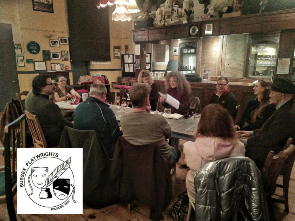 PlaywrightsClub's tweet photo. Sussex Playwrights November meeting.

#theatre #drama #writing #sussexplaywrights #newwriting #scriptwriting https://t.co/oqds4g4qVh