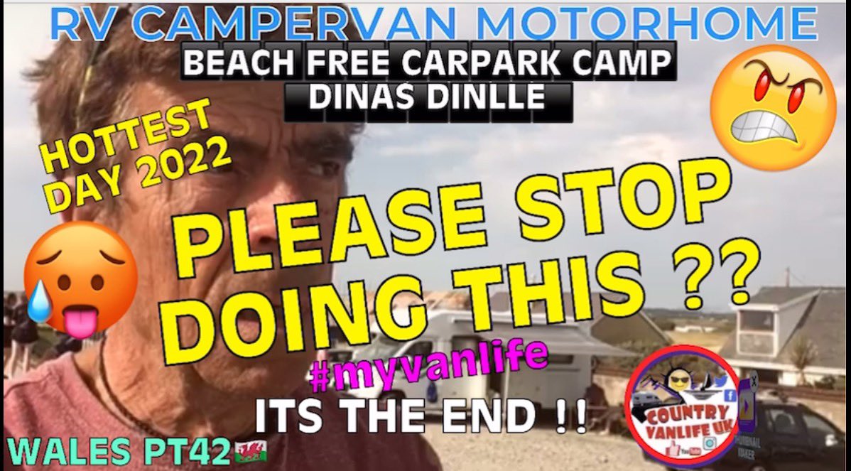 CountryVanlife's tweet photo. Wales Pt42🏴”DONT DO THIS" ? What are you doing ? HOT ? 🥵The END of Summer HERE 🥵Dinas Dnlle Llyn Pen ▶️▶️https://t.co/Y8UjWrbEoS via @YouTube @countryvanlifeuk #ecoflow #poweroak #vanlifer https://t.co/PlT8AMkghg