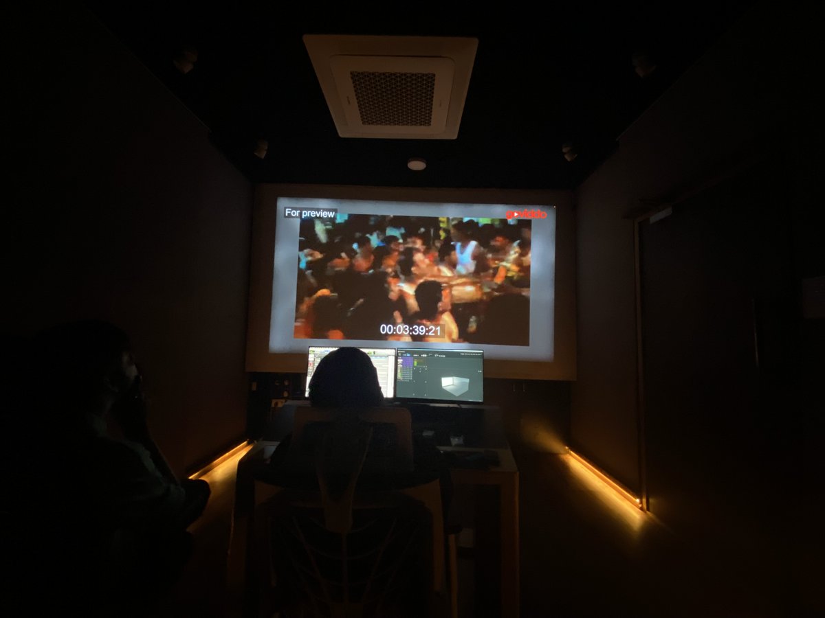 RealGoViddo's tweet photo. Some candid moments from the postproduction studio! 
Only two weeks to go to unveil the story! #TheEntrepreneurDocumentary releasing on 12th December only on GoViddo YouTube Channel (https://t.co/Ky16ppRV6g) 
@iPratikShelar @IndianMovieFrnd https://t.co/kbt7jsSw3V