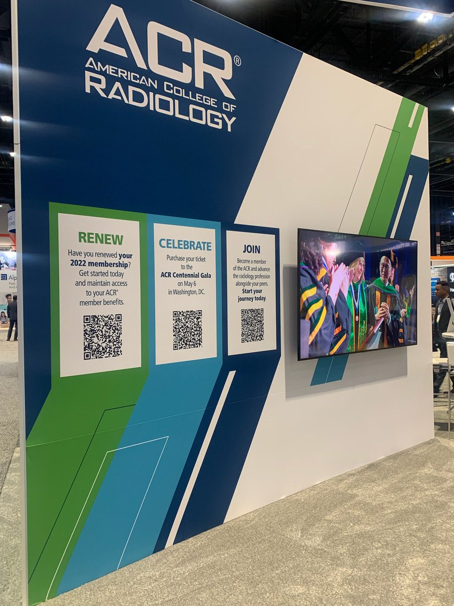 RadiologyACR's tweet photo. We are THRILLED to be back in Chicago for #RSNA22! Come #VisitACR at booth 3700 to find out how you can save on #ACRAccreditation, #NRDR and more. See you soon! https://t.co/uIXhfavBvO