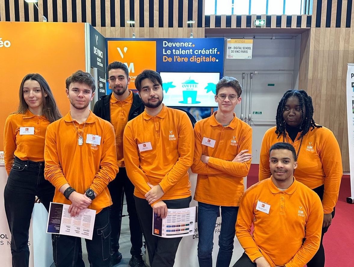 nlidija's tweet photo. Bravo à nos équipes de l’@IIMparis et à nos ambassadeurs pour les cinq jours de salon @letudiant à Paris et à Nantes! Merci de porter haut les couleurs de l’IIM 🧡 @MickaelGarime @MatiDuquesne @PlvJennifer @NoiraM_SorgeL https://t.co/V0I5QDfozQ