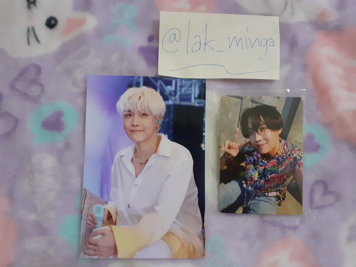 🔥 SALE ราคานี้จนกว่าจะขายได้ 🔥

รูป + การ์ดเจโฮป ของแท้ 💯

🌟ราคา 120 บาท

✅ไม่มีตำหนิ
✅ส่งฟรี
✅รับมัดจำ / รับผ่อน
สนใจ/ขอภาพเพิ่มเติมได้ค้าบ 
#ตลาดนัดบังทัน #ขายของสะสมบังทัน #ขายของสะสมBTS #ขายการ์ดบังทัน #ตลาดนัดรถไฟบังทัน #ตลาดนัดอาร์มี่ 
#방탄 #การ์ดเจโฮป #การ์ดJHOPE