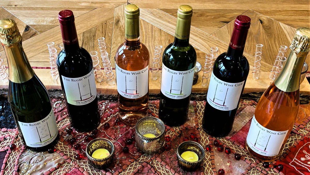 TRWC's famous Xmas case is back for 2022. This year you get 2 bottles of fizz (one White, one Rose) and 4 still wines of your choice from our range, all for just £75 of which £6 goes to YOUR rugby club!! Just click on the link to order yours now. therugbywineclub.com/product/trwc-x…