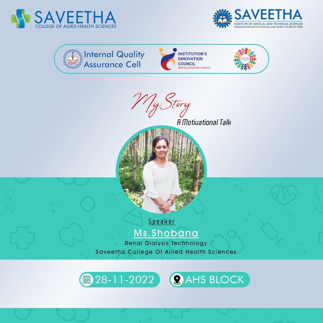 SIMATS_IIC's tweet photo. #SCAHS #SimatsInnovationcell https://t.co/hkPpaARjy0