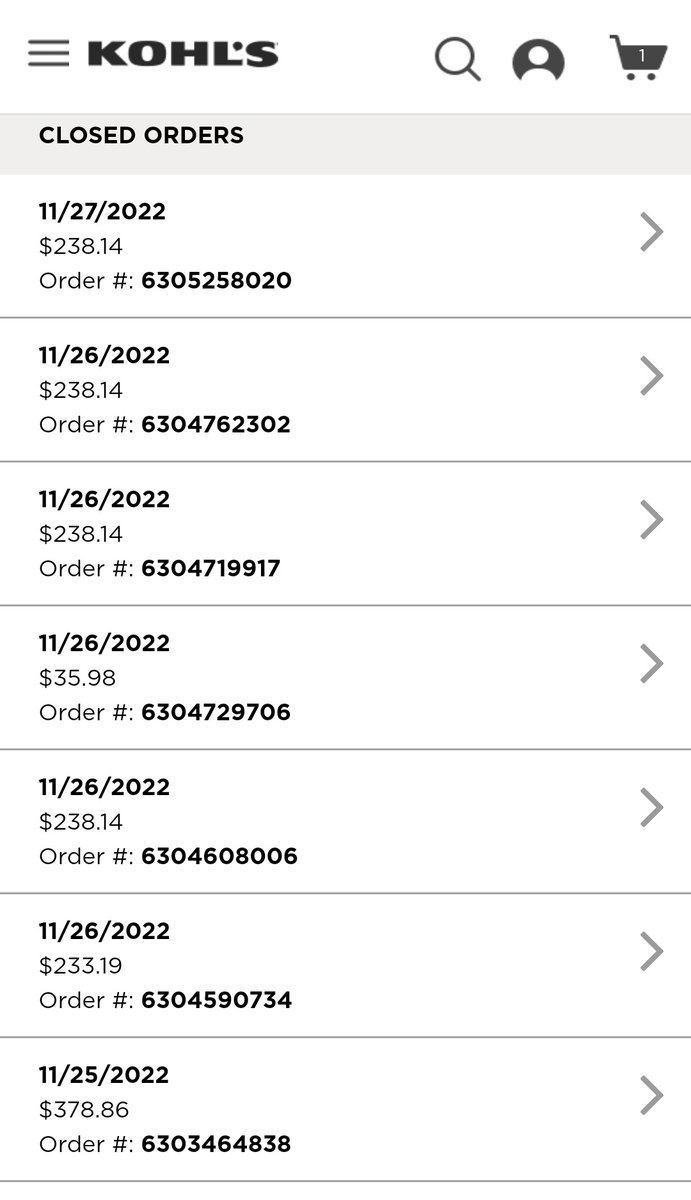 excesscaliber's tweet photo. @Kohls 

Can you please check why is my order getting cancelled? This is the 6th time that I have placed a order with a different card. Your chat and phone support are clueless and find no issues with my account or order.

Account ID : excesscaliber@yahoo.co.in https://t.co/BcWL1na5cs