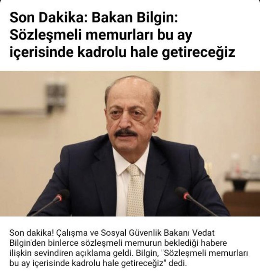 Bu ay 3 gün sonra bitiyor. Kadro Aralık’a kalmasın. Yarın müjde gelsin, verilen sözler tutulsun. 
 #KabineSözlmYeKadro