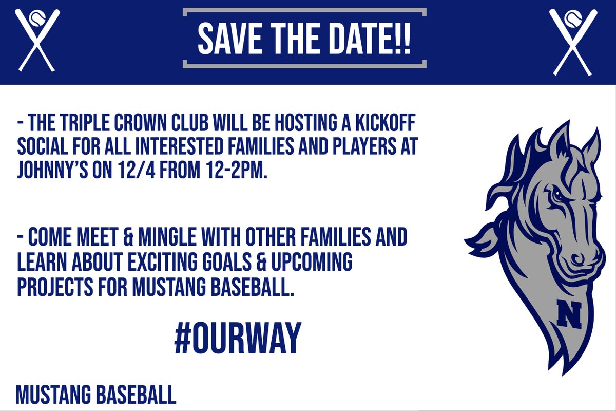 bvnbaseball1's tweet photo. **Back in person for the first time since fall of 2019!!**

Join us NEXT Sunday at Johnny's on 119th for the TCC kickoff social! If you have interest in BVN baseball, this is a great way to meet other families, hear from the TCC Board, and get updates from Coach Dudley!

#OurWay https://t.co/opnUqdhSJy