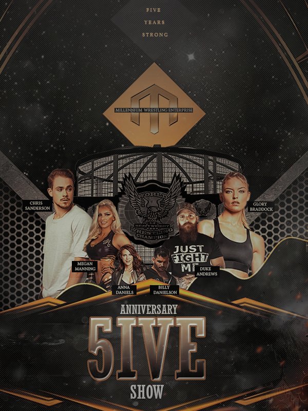 MWEfed's tweet photo. Two nights of wrestling, 27 matches, 4 Hall Of Fame inductions and special guests to celebrate 5 years of MWE.

Welcome to #5ive, welcome to our Five Year Anniversary show. 

Night 1: https://t.co/MfC7v1yLfr

Night 2: https://t.co/t7I5mB6tMr https://t.co/seqFSEsBT6