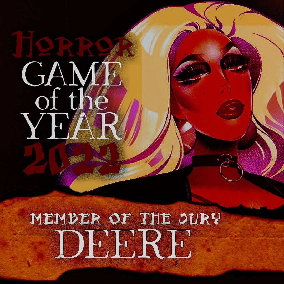 ResiEvilCentral's tweet photo. 5. We welcome @dearDEERE to the jury.

Award-winning Twitch Partner, all things horror and  #TEAMSTREAMQUEENS! https://t.co/XDZkn7lEdE
