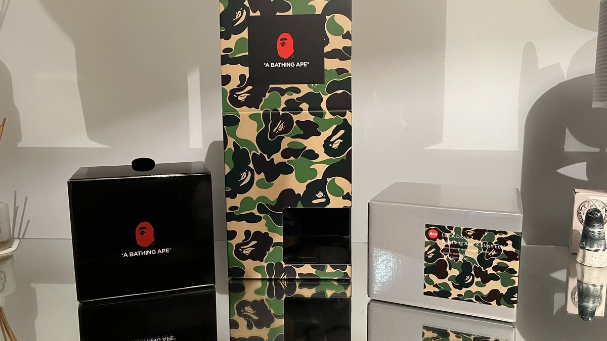 SpectreOG's tweet photo. Big shout out to @bapetaverse @BAPEOFFICIAL @leica_camera @Leica_UK for the #LeicaxBAPE competition! Can't wait to take this beast out in the wild and finally capture some high quality pics with it 🫡 https://t.co/qa3MFdZ9sQ
