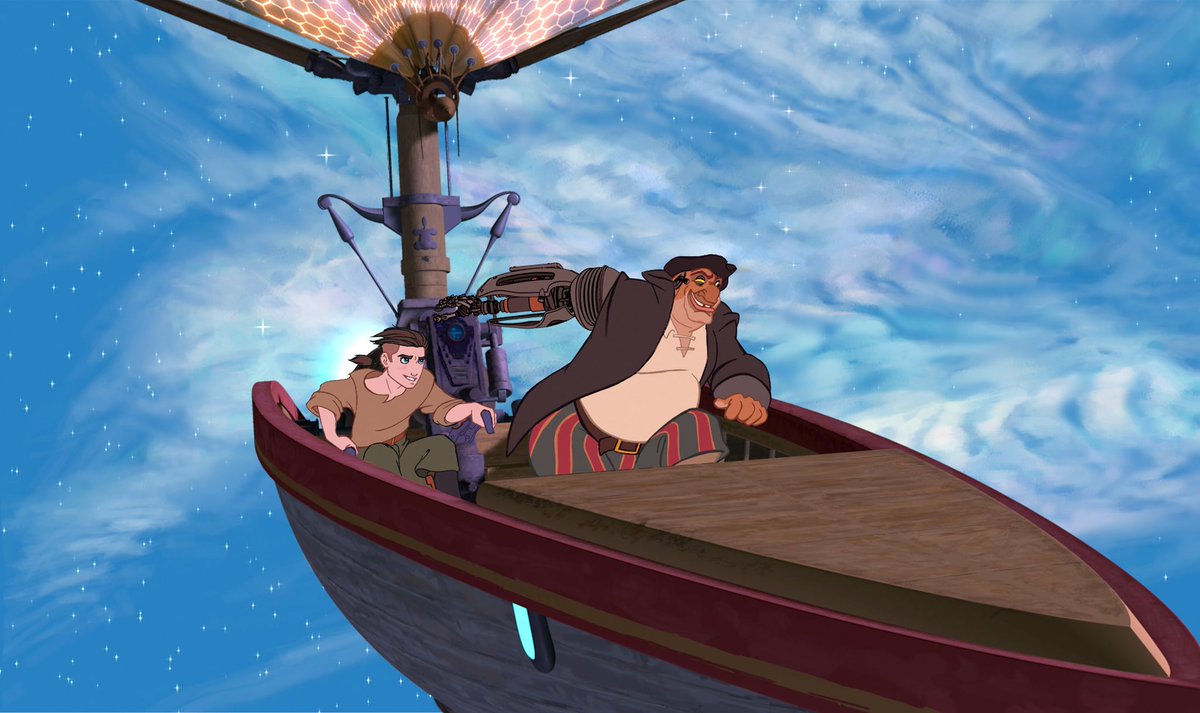 Se cumplen 20 años del estreno en cines de EL PLANETA DEL TESORO, una aventura espacial steampunk que adaptaba el clásico de Robert Louis Stevenson.