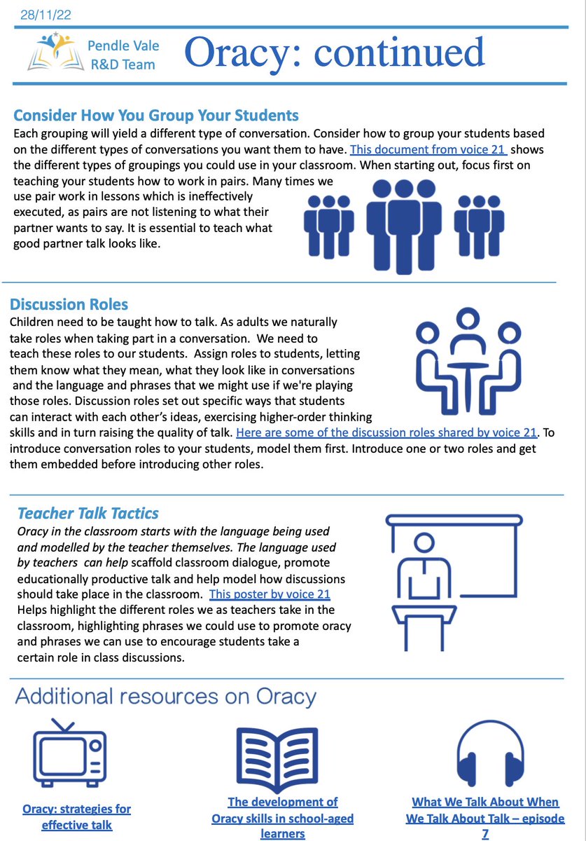 Pendle Vale Research and Development Team tweet media
