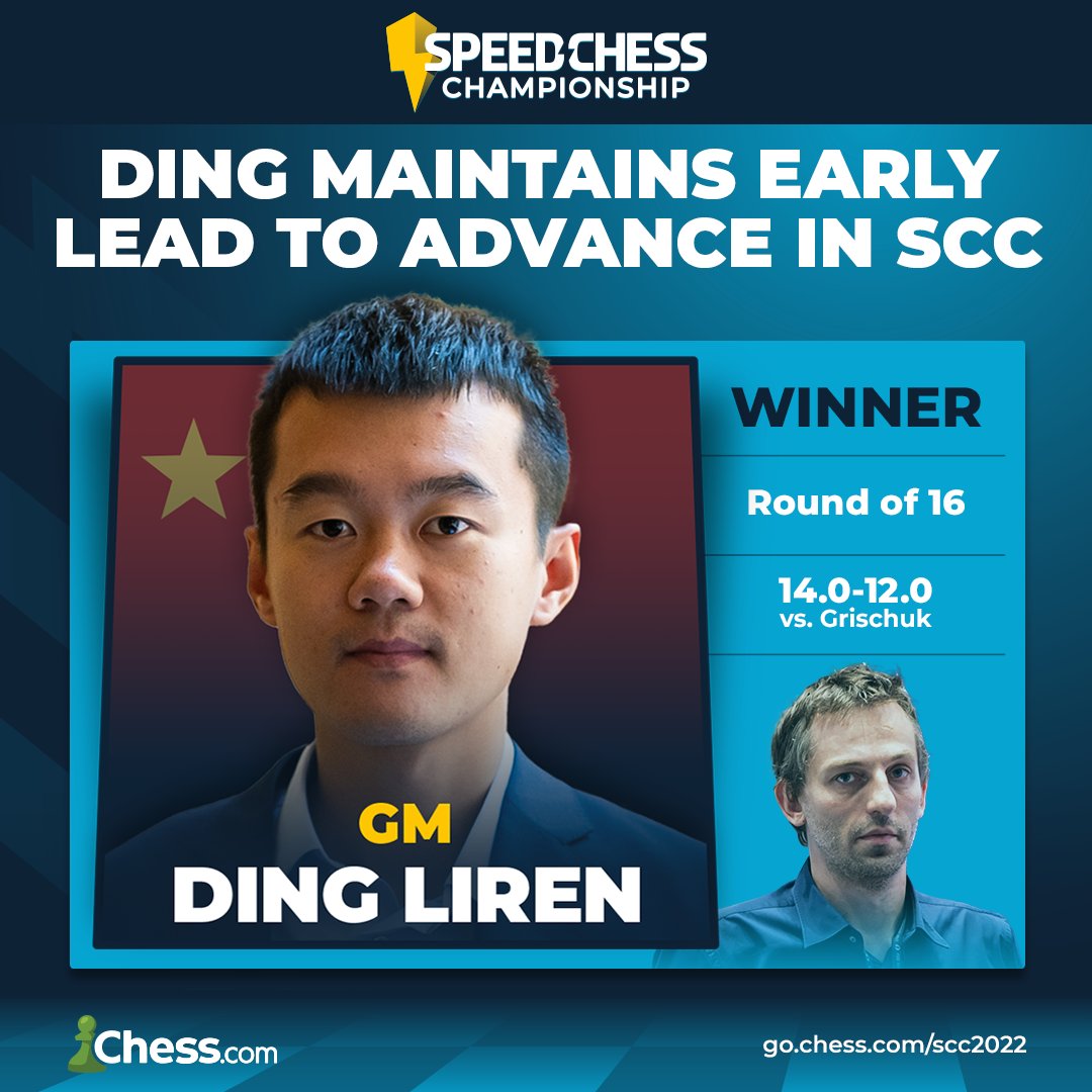 Chess.com on X: Congratulations to Ding Liren for qualifying to