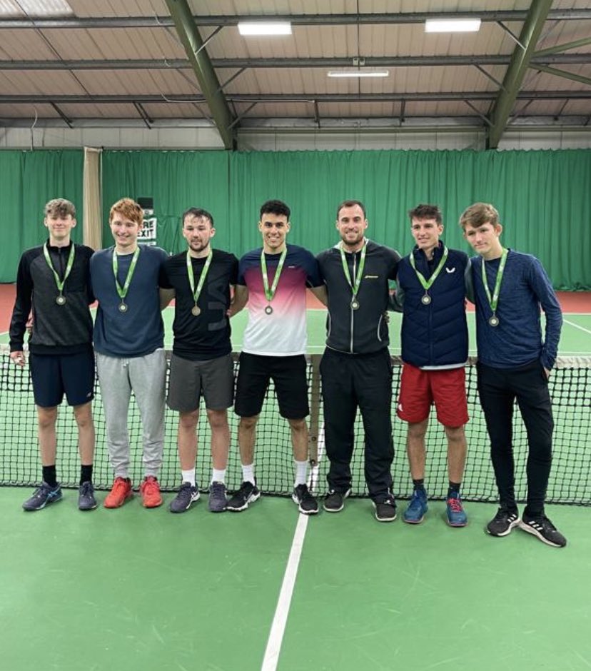 Cumbria Men gained promotion this weekend competing in the Winter County Cup in Taunton.  Congratulations to all 🎾

#promotion 
#teamworkmakesthedreamwork 
#countycup