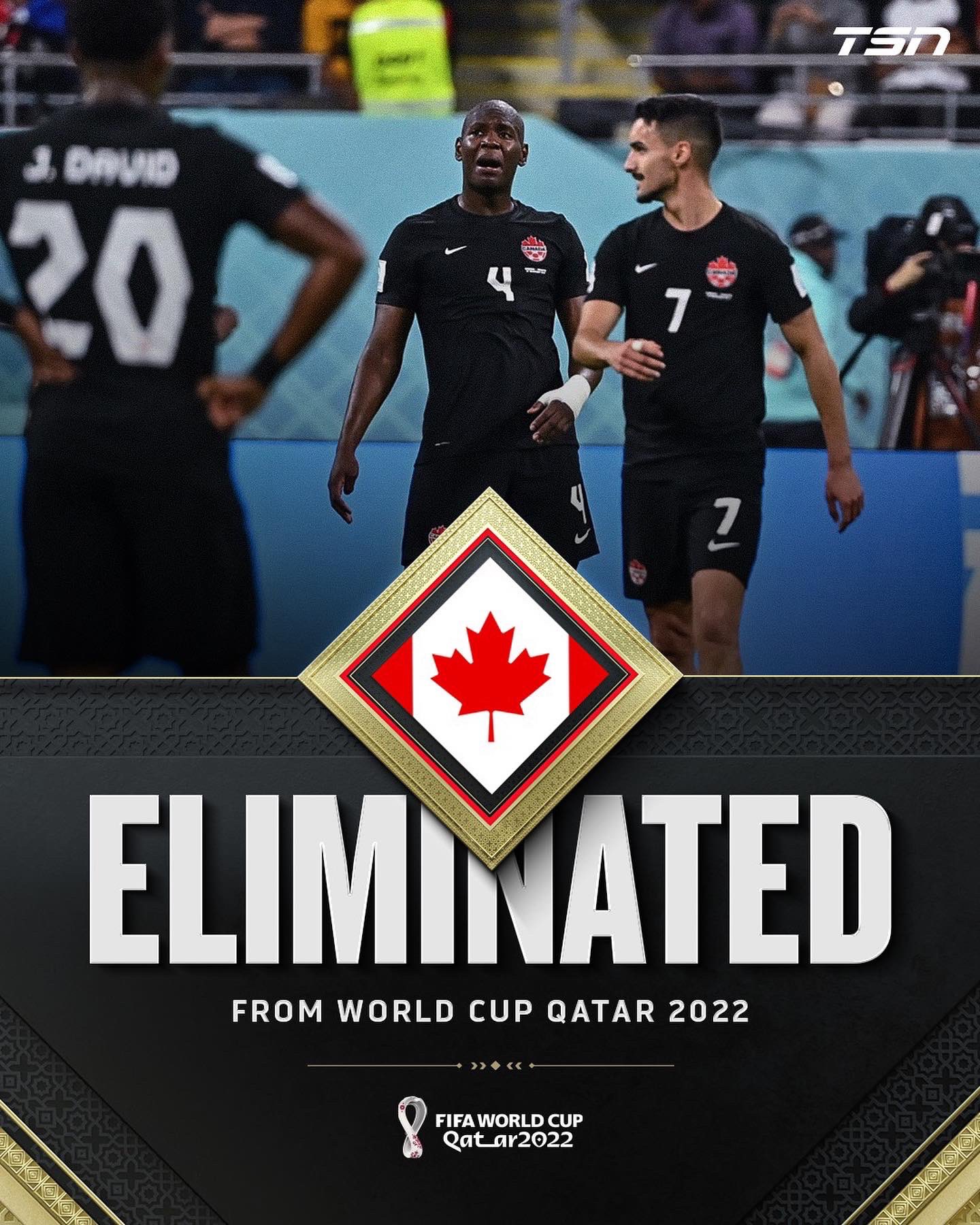 TSN on Twitter "FULL TIME Heartbreak for Canada as they fall to