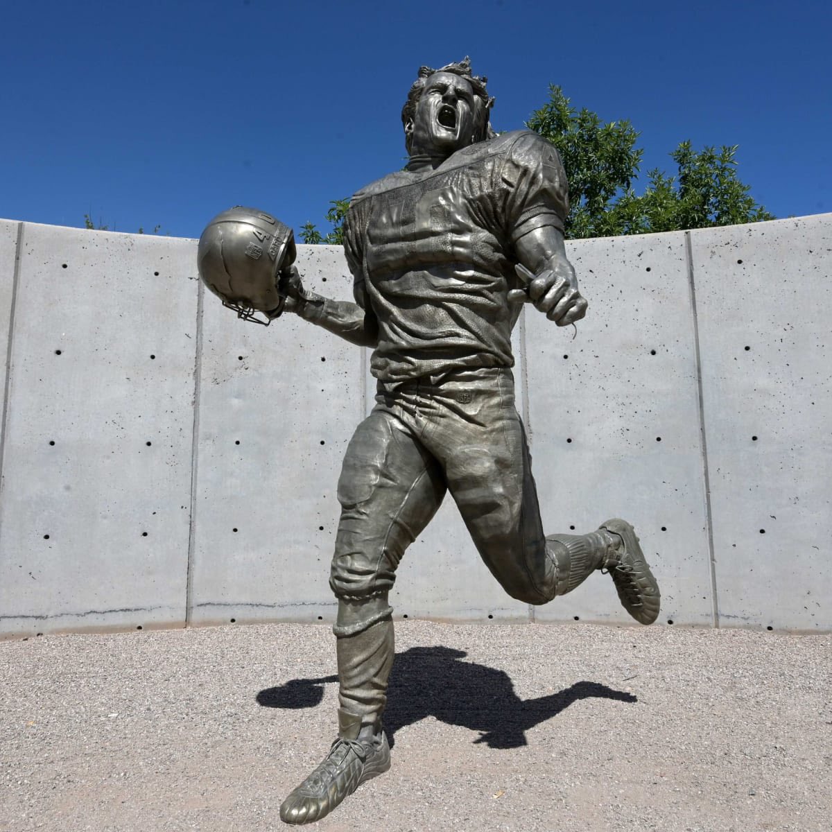 Kyle_Odegard's tweet photo. Pat Tillman statue vs. Sean Taylor memorial https://t.co/HGJz8GtyYJ