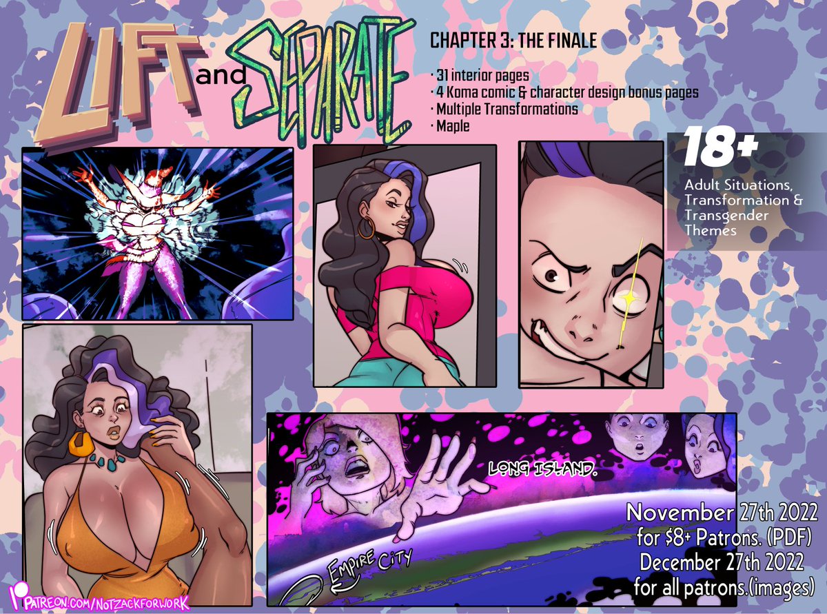 Lift and Separate Page 2 Preview by notzackforwork on Newgrounds