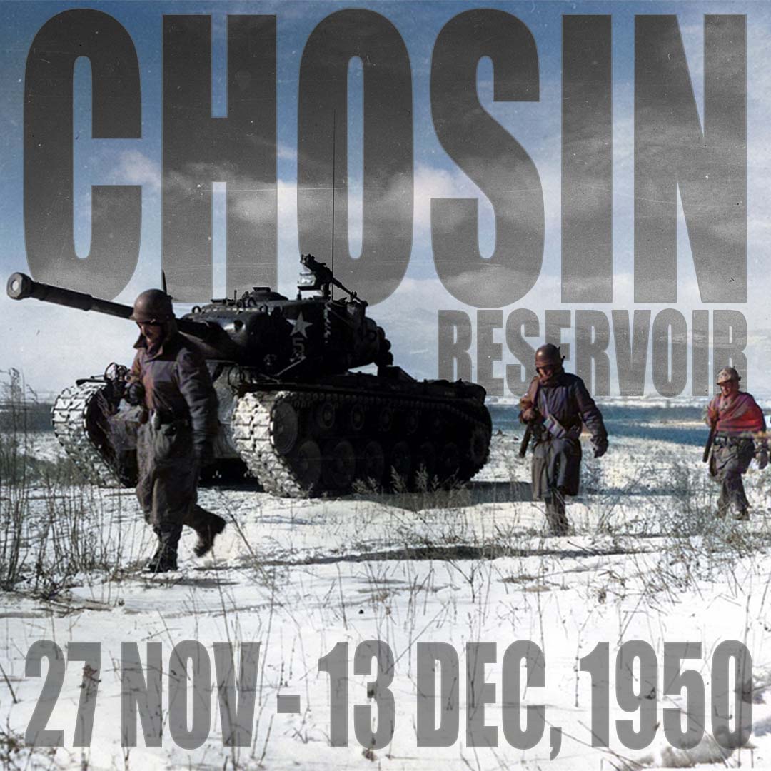 MCB_Quantico's tweet photo. "We've been looking for the enemy for several days now; we've finally found them. We're surrounded. That simplifies our problem of getting to these people and killing them." – Col. Chesty Puller, Chosin Reservoir, 1950 @USMC @USMarineCorps @USMCMuseum https://t.co/IaLp5QN9ES