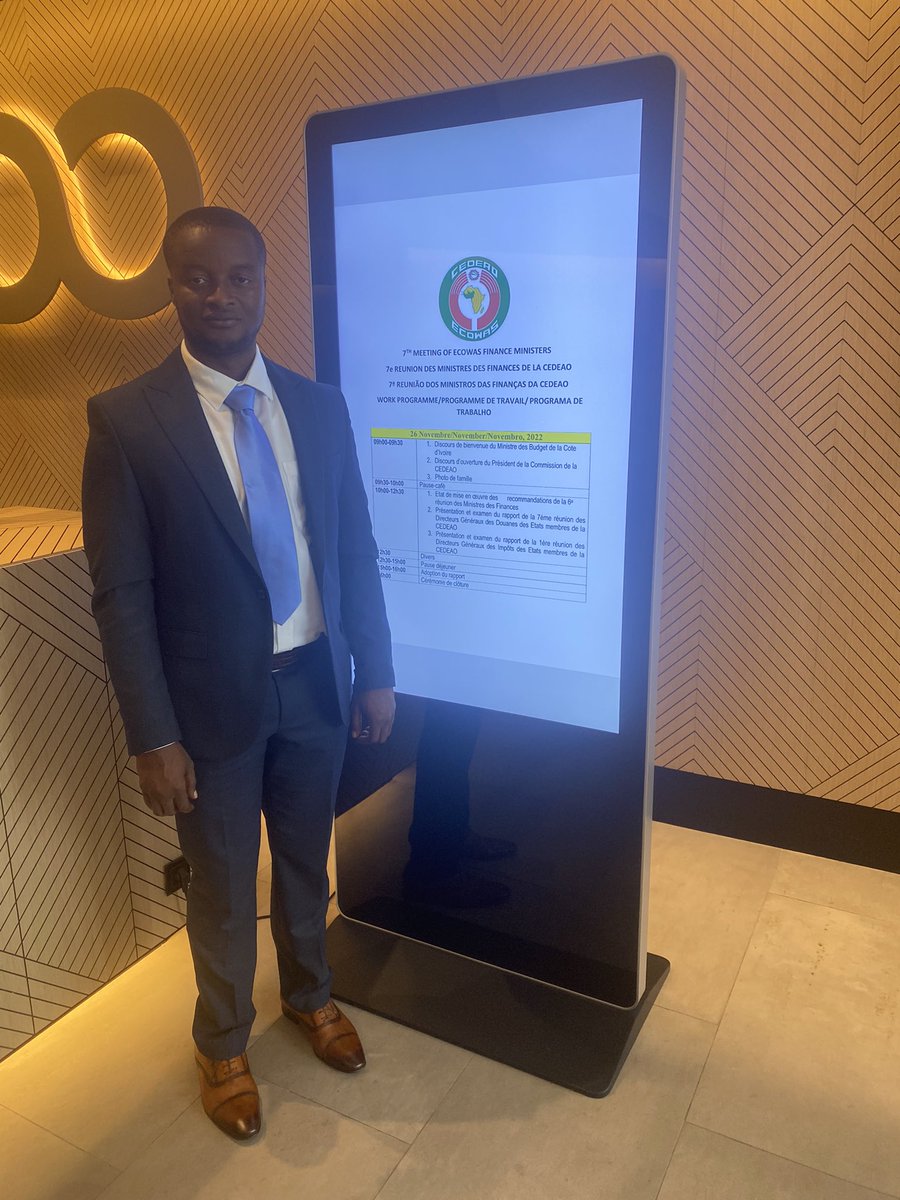 TennysonBio2's tweet photo. 7th Meeting of ECOWAS Directors General of Customs in Abidjan . The meeting focused on Tariff and Customs procedures. Sierra Leone was represented https://t.co/IcGEBjSgWI
