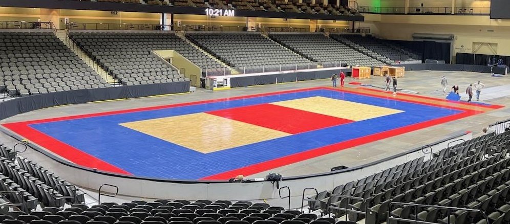 Great Plains Athletic Conference (@gpacsports) on Twitter photo Overnight changeover in process to <a href="/NAIA/">NAIA</a> Volleyball at the <a href="/TysonEventsCent/">Tyson Events Center</a> - Final Site play starts on Wednesday! Welcome to <a href="/locatesiouxcity/">City of Sioux City</a> teams and fans! Overnight changeover in process to <a href="/NAIA/">NAIA</a> Volleyball at the <a href="/TysonEventsCent/">Tyson Events Center</a> - Final Site play starts on Wednesday! Welcome to <a href="/locatesiouxcity/">City of Sioux City</a> teams and fans!