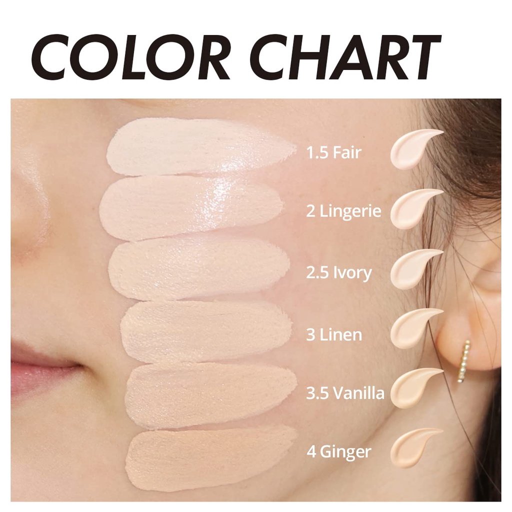 joodypeach's tweet photo. #พร้อมส่ง #Clio Kill Cover The New Founwear Cushion SPF50+ PA+++ 15g.
คุชชั่นไม่ติดแมส คุชชั่นเนื้อ บางเบา ปกปิดแน่น เนียนละเอียดให้งานผิวที่สวย
เบอร์ 2,3,4
ราคา 600 บาท(ตลับจริง+รีฟีล)

#คสอพร้อมส่ง #คสอเกาหลี #เครื่องสําอาง #ของมันต้องมี #ชี้เป้าโปรถูก #ใช้ดีบอกต่อ #howtobeauty https://t.co/Z1SXw1VBVA