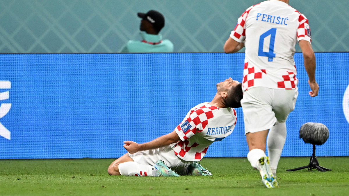 FIFAWorldCup's tweet photo. ⏫🇭🇷 Croatia are up and running

#FIFAWorldCup | #Qatar2022 https://t.co/VbTrIBHZZ6