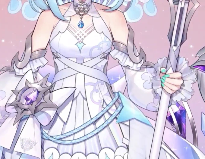 髮色好藍 